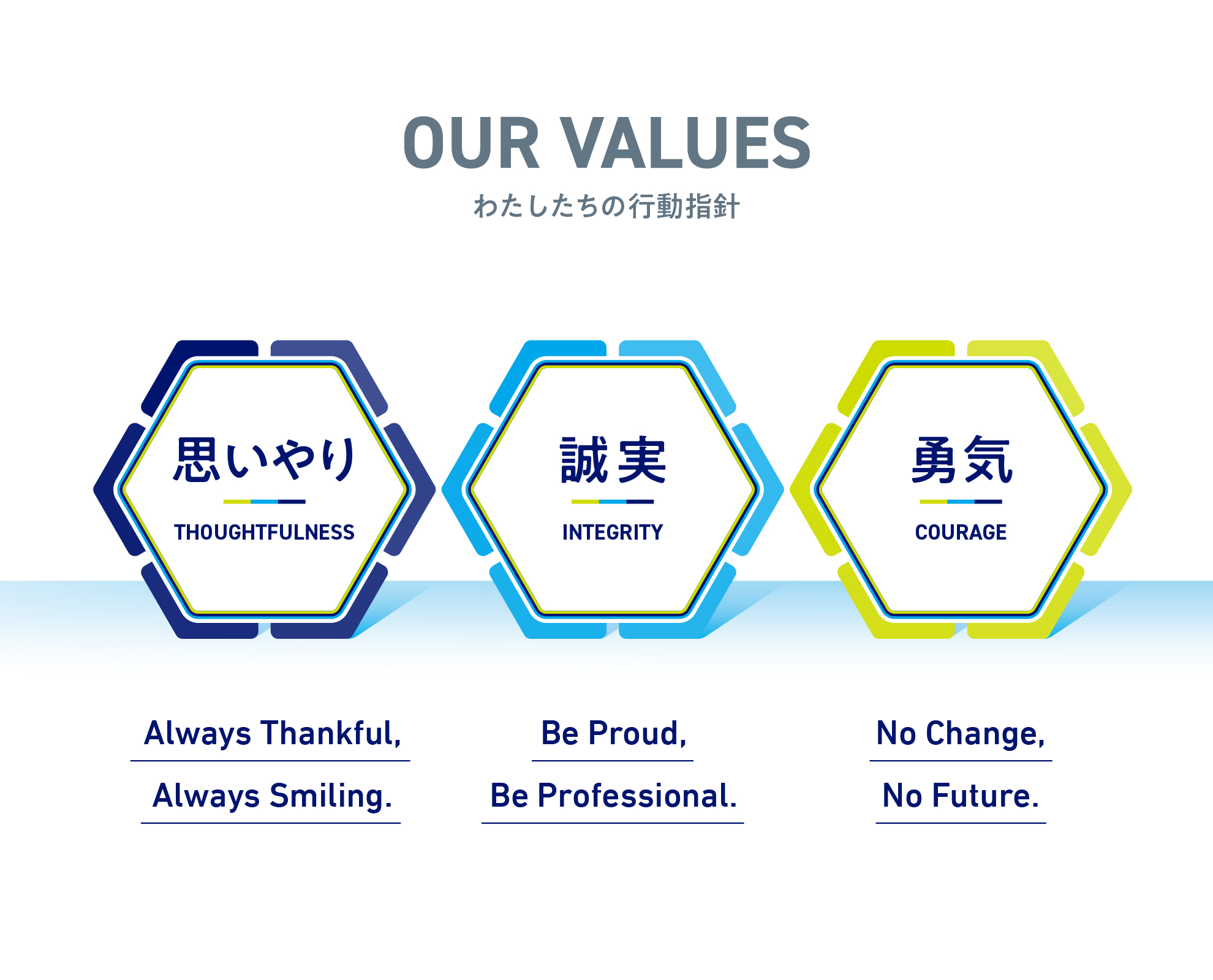 OUR VALUES