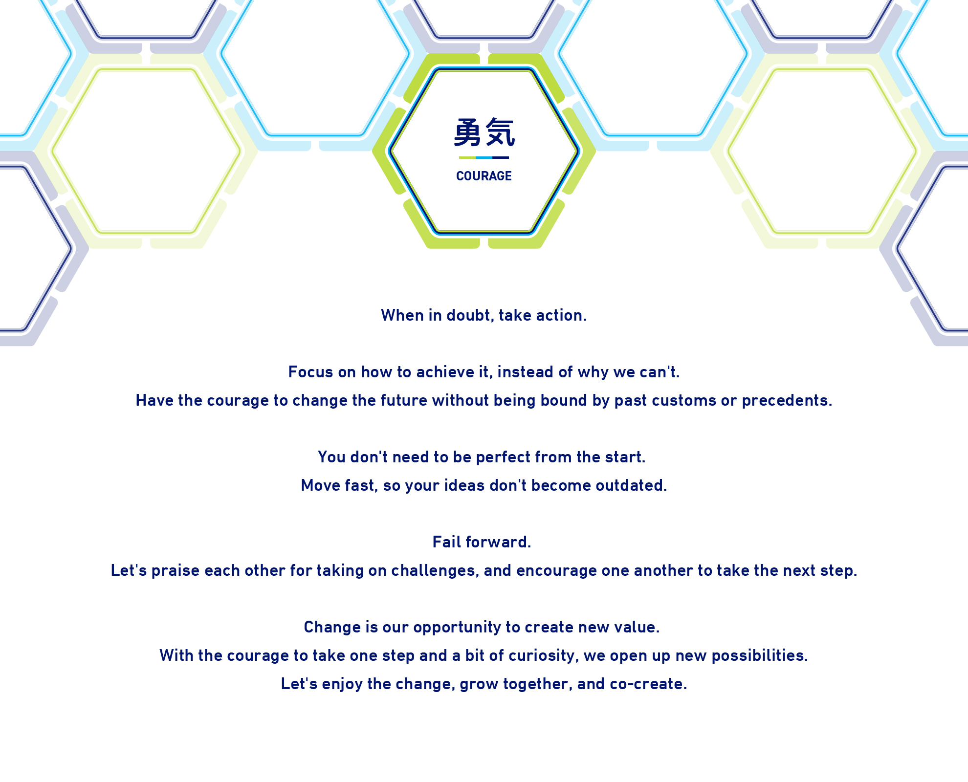 OUR VALUES