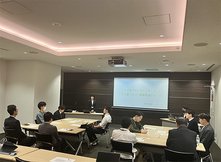 社内イベントで「生理痛体験研修」を実施しました